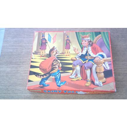 FAIRY TALES Wooden Jig-Saw Puzzle (30 Pieces) Philmar - VINTAGE