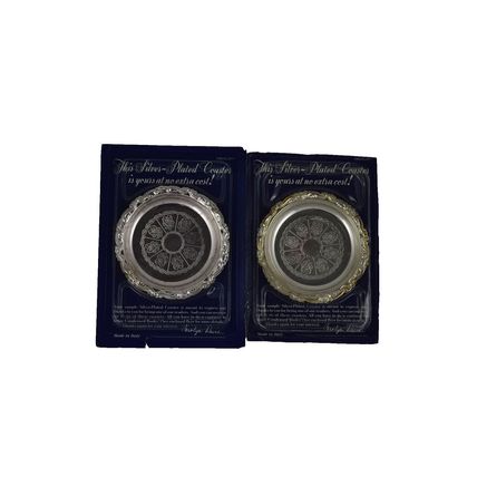 Reader's Digest Silver-Plated Coaster