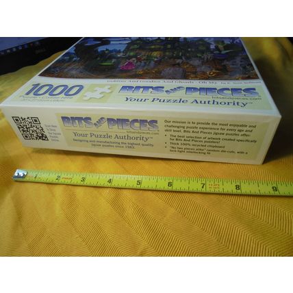 HAUNTED HOUSE "Goblins & Goodies & Ghouls!" 1000 Piece PUZZLE! $25.00 Shipped!!