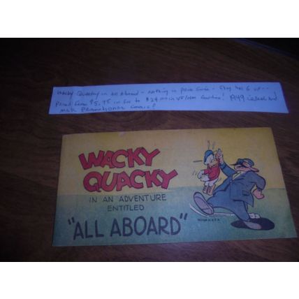 VERY RARE 1940's LOT OF TWO Valley Bread PROMOTIONAL Comics!! $75.00 Shipped!!!