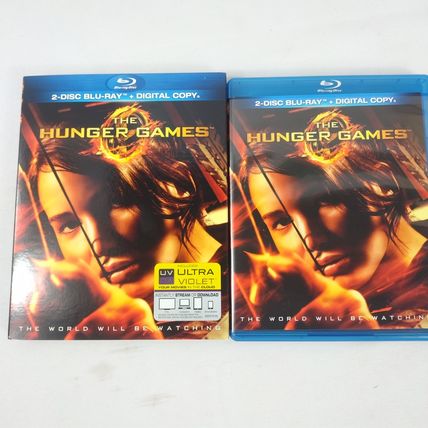 The Hunger Games - 2012 - 2 Disc Blu/ray DVD - Rated PG/13 - Used- W/Slipcover