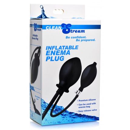CleanStream Inflatable Enema Plug Clean Stream Douche Bag Anal Ass Butt Play New