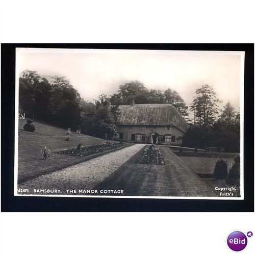 Wiltshire RAMSBURY Manor Cottage Postcard by Frith (62471)