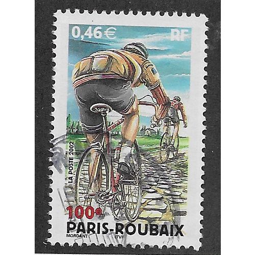 FRA 2002 46c 'PARIS -ROUBAIX CYCLE RACE' FINE USED (EBID56-836)