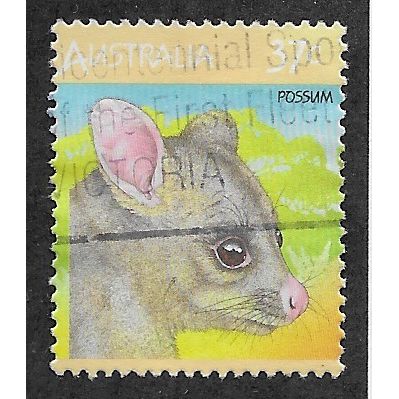 AUS 1986 37c 'AUSTRALIAN WILDLIFE - POSSUM (1ST SERIES)' FINE USED (EBID59-996)