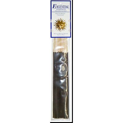 Zen Garden (Cherrywood), Escential Essences Incense, 16 Long Burning Sticks