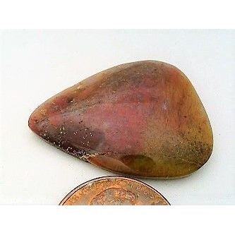 Red Moss Agate Freeform Gemstone Cabochon 212