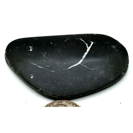 Black Septarian Freeform Gemstone Cabochon 467