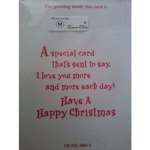 Large Christmas Cards - For My Boyfriend 03