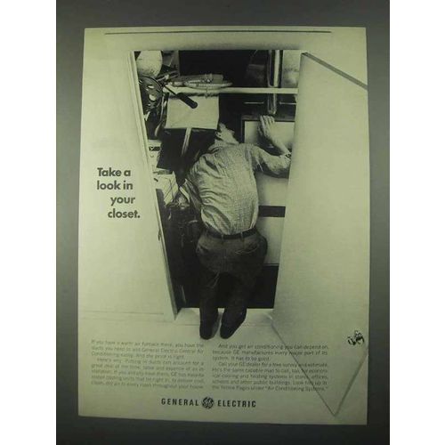 1967 General Electric Central Air Conditioning Ad - Take a Look