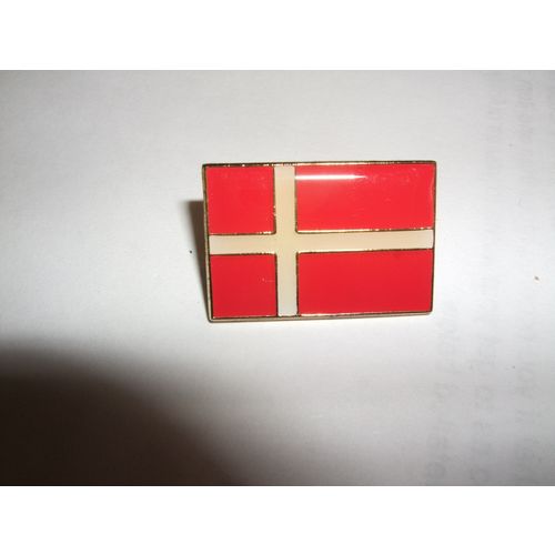 Enamel Denmark/Danish Flag Badge
