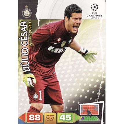 Adrenalyn XL Champions League 2011/2012 Julio Cesar Internazionale