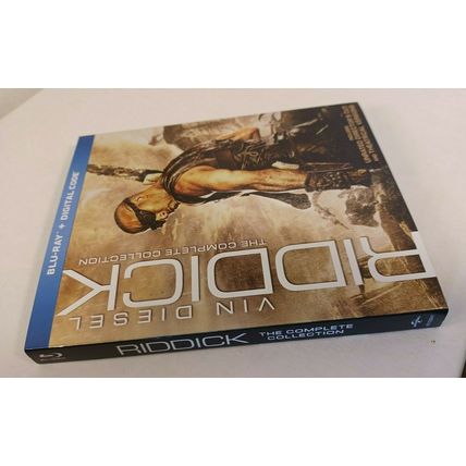 Riddick The Complete Collection (Blu-ray) Slipcover-NEW-Box Shipping
