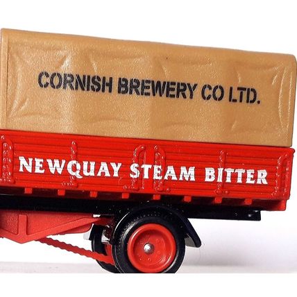 BOXED MODEL * CORNISH BREWERY - FODEN STEAM TRUCK - LLEDO 1986 - VERY GOOD