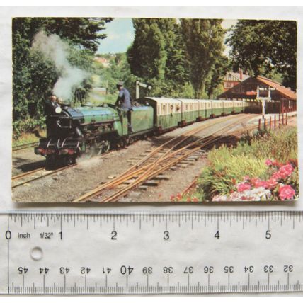 1975 postcard Romney, Hythe & Dymchurch Railway