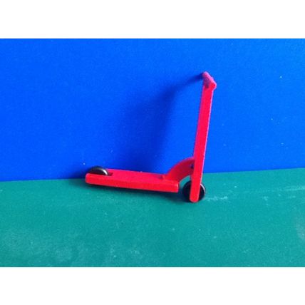 Red Scooter 1:12th Dolls House Miniature