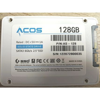 ACOS Internal Solid State Drive Hard Drive SATA SSD 128GB 256GB 2.5" SATA III