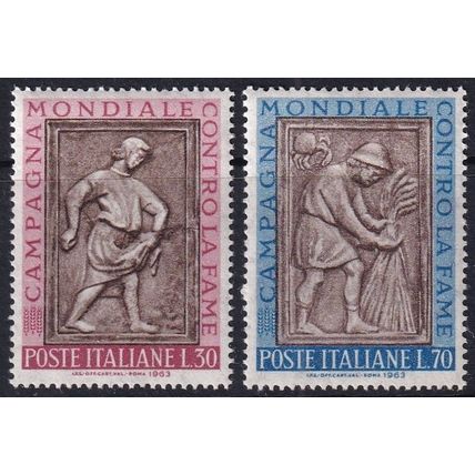 Italy 1963 SG 1092-3 UMM (C-845 (1))