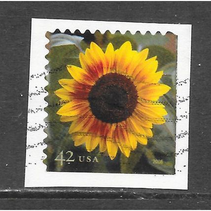 USA 2006 SUNFLOWER USED 42c FLOWERS FLORA