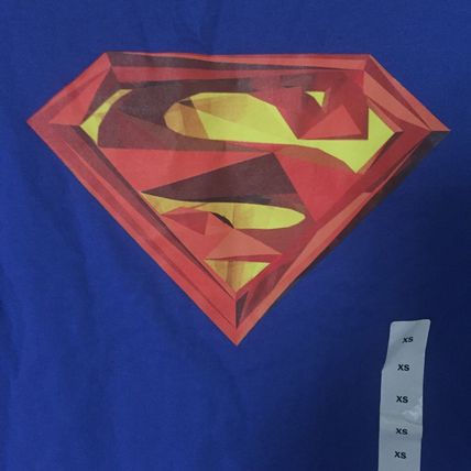 New DC Superman Boys XS 4-5 T-Shirt