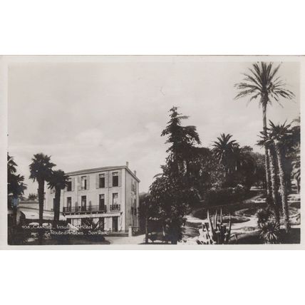 Cannes Insulinde Hotel French Hotel Old Real Photo Postcard