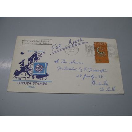 1966 Eire / Ireland FDC Cover - Europa Stamps