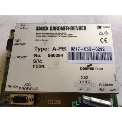 GARDNER-DENVER A-PB,DGD,GARDNER-DENVER 960394 PROFIBUS CONTROLLER,BJ