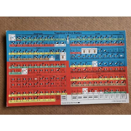 Decision Games Overlord Games Wargame Napoleon's First Battles - UNPUNCHED