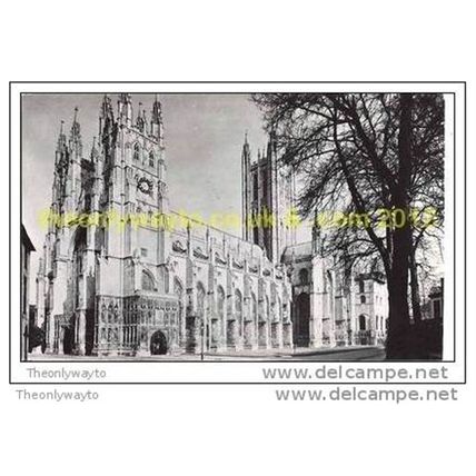 CANTERBURY CATHEDRAL FROM THE SOUTH-WEST, KENT, ENGLAND, Postcard