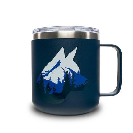 NEW Grounds & Hounds Homeward Bound 12 oz. Stainless Steel Travel Mug*