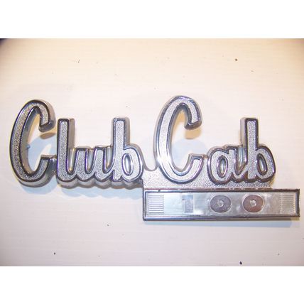 1972 1973 1974 1975 1976 1977 DODGE CLUB CAB 100 EMBLEM OEM #3731048