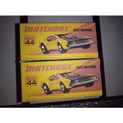Matchbox - No44 Boss Mustang SF Replica Box