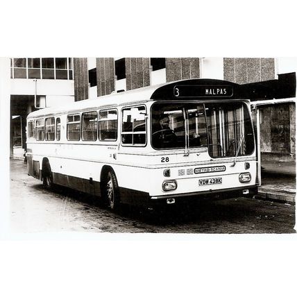 Black & White Photograph of Newport Corporation Transport - VDW 428K