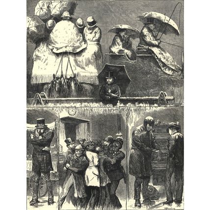 OUR ARTIST’S NOTES OXFORD AND CAMBRIDGE BOAT RACE 1872 VICTORIAN ENGRAVINGS