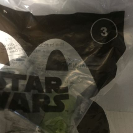 McDonalds Happy Meal Star Wars Toy Yoda #3