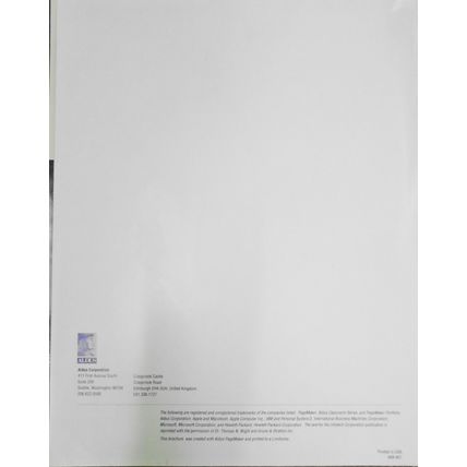 Aldus PageMaker - 1988 Advertising Promo Brochure
