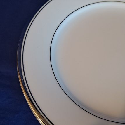 Vintage Lot 5 Zylstra SILVER ECSTACY Fine China BREAD & Butter PLATES 6 3/8"