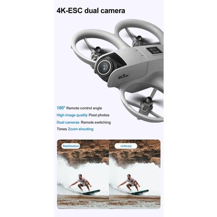 GT3 MINI Drone 8K GPS Professional HD Aerial Photography Remote Control Aircraft