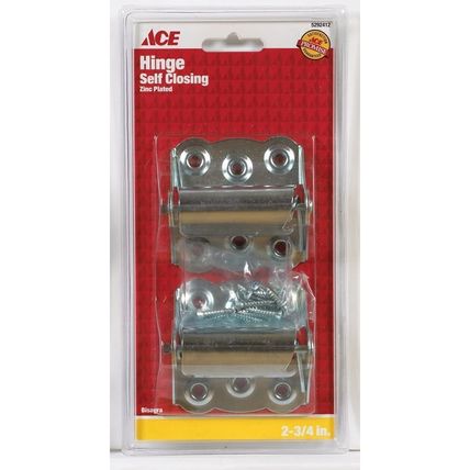 2-3/4" Zinc Screen/Storm Self Closing Hinge Ace 01-3850-101 082901138662