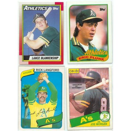 Lot of 39x Oakland A's incl Insert, Rookies baseball cards