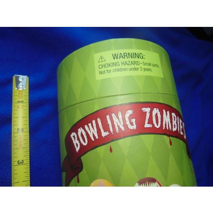BOWLING ZOMBIES!! Tabletop Bowling Game! MINT! $20.00 shipped!! Get your creepy