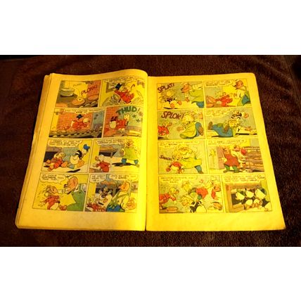 Golden Age Dell 10 Cent Comics Walt Disney's Uncle Scrooge 5 2.5 GD+ Shape 1954