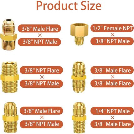 24 FT Propane Hose Extension-High Pressure Braided Gas Line Hose Propane Convers
