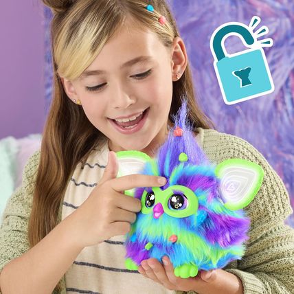 Furby Galaxy Edition, Glow in the Dark, 15 Fashion Accessories, Interactive Plus