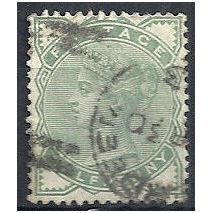 1880 SG164 1/2d Deep Green Good/Fine Used .