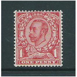gb stamp downey head sg350 hm cresed george v
