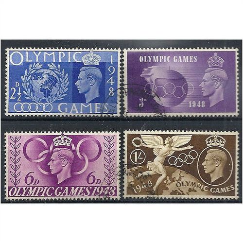 1948 Olympic Games Set SG495-498 Very Fine Used . ..
