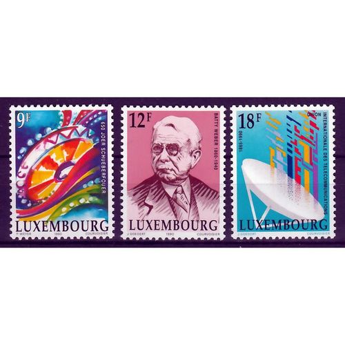 Luxemburg mi 1240,1242 postfris