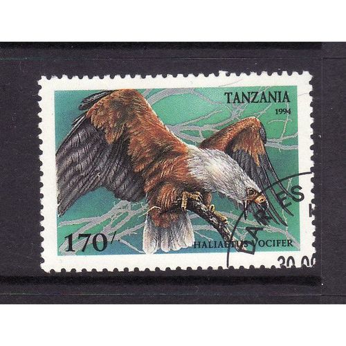 TANZANIA 1994 BIRDS OF PREY SG1851 170s AFRICAN FISH EAGLE FINE USED