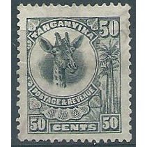 Tanganyika 1922 SG81 50c Slate-Grey Mounted Mint ... .